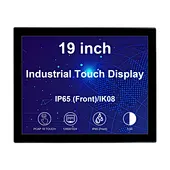 Ip65 1280x1024 Ips 19 Inch Industrial Touch Screen Monitor